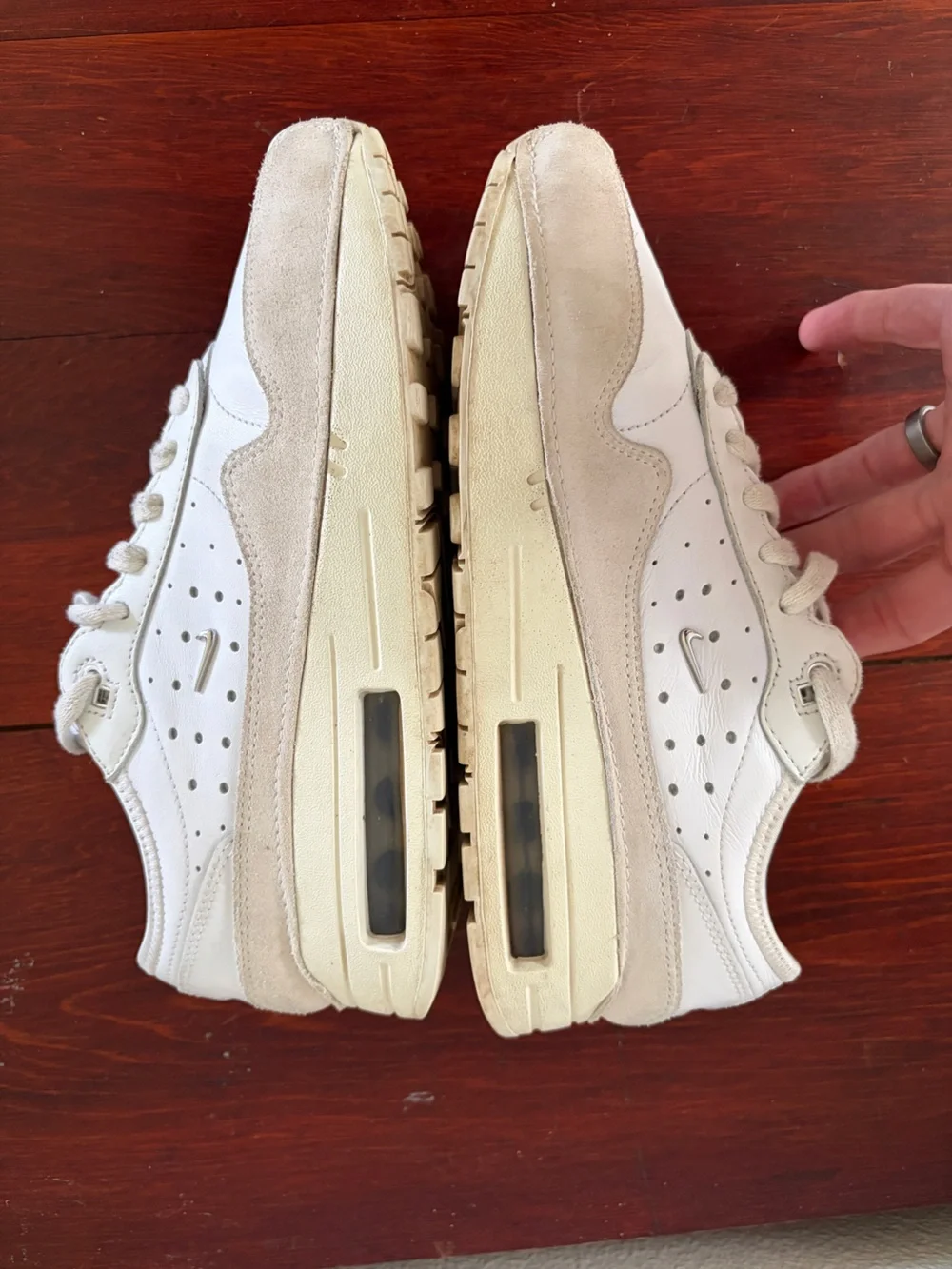 Nike x Jacquemus Air Max 1 ‘86 in White size 8.5